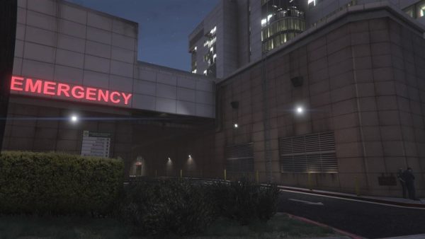 GTA5　病院屋上ヘリポート